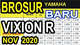 BROSUR YAMAHA VIXION R 155 NOVEMBER 2020 [upl. by Nehemiah923]