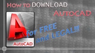 How to legally download and install Autocad for free Educational version [upl. by Sirdna]