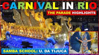 Carnival Parade in Rio 2024  Highlights from Samba School UNIDOS DA TIJUCA  Brazil [upl. by Acinemod143]