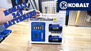 Kobalts 24v Battery kit overview Free 24v Tool [upl. by Edmondo272]