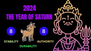 2024  The Year of Saturn  Karmaphal Daata in Action [upl. by Arat]