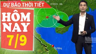 Dự báo thời tiết hôm nay mới nhất ngày 79  Dự báo thời tiết 3 ngày tới [upl. by Erdnuaed]