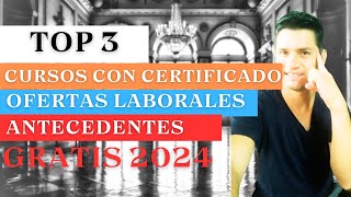 📚📚CURSOS GRATIS CON CERTIFICADO 2024 100 EN ESPAÑOL✅✅ RECOMENDADO [upl. by Avenej69]