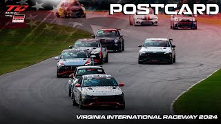 POSTCARD  2024 VIRginia International Raceway  TC America powered by Skip Barber [upl. by Schlesinger]