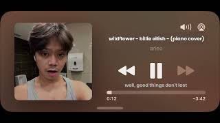 wildflower  billie eilish cover with lyrics [upl. by Marcella]