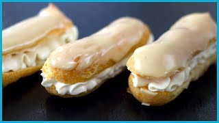 ECLAIR Ricetta con Crema Chantilly allo Zabaione torteitaliane [upl. by Airetnuhs]