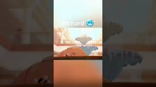 Richard watterson gigachad amazingworldofgumball gumball gumballclips gumballfamily edit [upl. by Gunning]