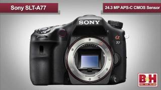 Sony SLTA77 [upl. by Airamesor]