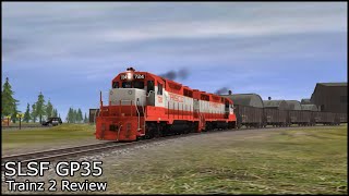 SLSF GP35 Trainz 2 Review [upl. by Madalyn]