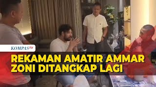 Rekaman Amatir Ammar Zoni Ditangkap Lagi Karena Narkoba [upl. by Seaver350]