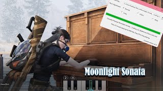 Once Human Midi Piano Player Moonlight Sonata [upl. by Esylle]