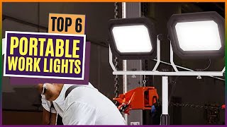 Best Portable Work Lights 2023 Top 6 Portable Work Lights Review [upl. by Sucramaj517]