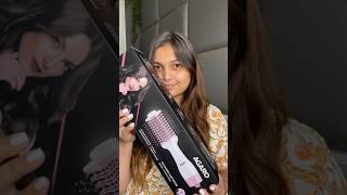 Volumizer Hair dryer 😍 salon like hair in just 5mins agaro easyhairstyle hairstyle [upl. by Nealey]