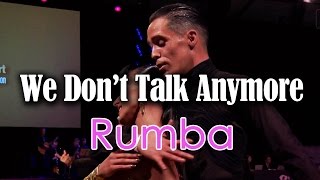 RUMBA  Dj Ice  We Dont Talk Anymore 25 BPM [upl. by Macpherson837]