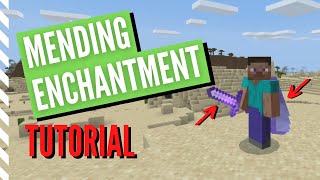 Minecraft MENDING Enchantment Tutorial What It Does How To Get amp More [upl. by Cully464]