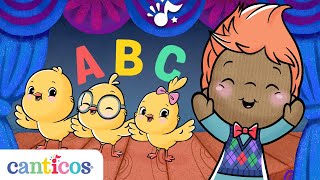 Canticos  The ABC Song  El Abecedario  Bilingual Nursery Rhymes [upl. by Hsan957]