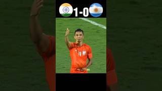 Sunil Chhetri Aura 🥶  Argentina vs India Penalty Shootout World Cup Final 2026 Imaginary football [upl. by Favrot]