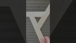 I made a through dovetail triangle joint shorts [upl. by Jedlicka]