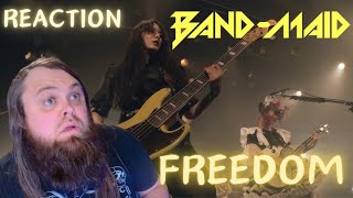 Amazing Performance BANDMAID  FREEDOM REACTION [upl. by Laban152]