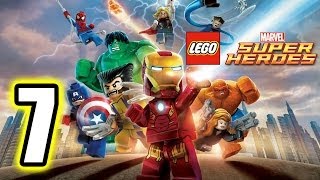 LEGO Marvel Super Heroes Walkthrough PART 7 PS3 Lets Play Gameplay TRUEHD QUALITY [upl. by Nivled]