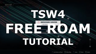 Train Sim World 4  Free Roam Tutorial [upl. by Harobed548]