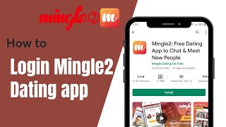 How To Login To Mingle2 App  Mingle2 App Sign In [upl. by Abbub]