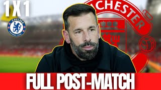 😱 BIG WORDS VAN NISTELROOY REACTS TO UNITEDS 11 DRAW WITH CHELSEA [upl. by Allyn774]