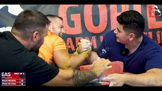 Pieter De Vries vs Bruno Morante Armwrestling Supermatch [upl. by Nioe]