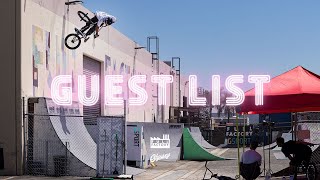 GUEST LIST  Santiago Laverde amp Michael Mogollon  Odyssey BMX [upl. by Aibonez813]