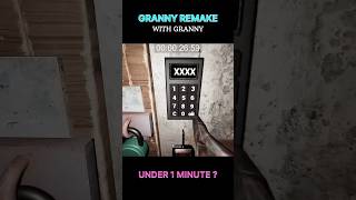 Granny Remake Under 1 Minute Speedrun [upl. by Araik]