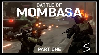 Battle for Mombasa  Halo Fan Animation [upl. by Reichert]