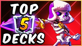 TOP 5 DECKS from the BEST PLAYERS IN THE WORLD 🏆 — Clash Royale June 2024 [upl. by Mohkos98]