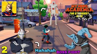 MHA  My Hero Academia The Strongest Hero Gameplay Android Superpower Part 2 [upl. by Abroms]