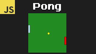 A game of Pong written in JavaScript 🏓 [upl. by Atekehs100]