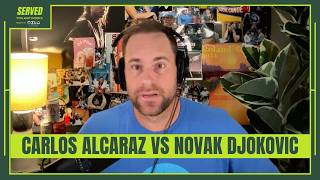 ALCARAZ VS DJOKOVIC FINALS REACTION  QUICK SERVED [upl. by Haugen]