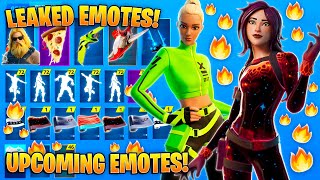 NEW All Fortnite Leaked Skins amp Emotes Tik Tok Emote Starflare Renegade Captain America [upl. by Pelaga567]