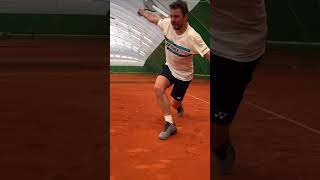 Wawrinka backhand 🎾 tennis wawrinka sports [upl. by Mazman]