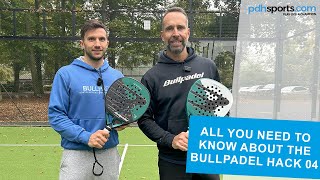 Bullpadel Hack 04 product specification with pdhsportscom [upl. by Titos113]