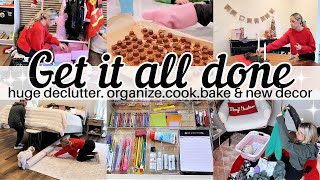 NEW HOMEMAKING HUGE DECLUTTER CLEAN ORGANIZE COOK BAKE  DECORATE TIFFANI BEASTON HOMEMAKING 2023 [upl. by Weight305]