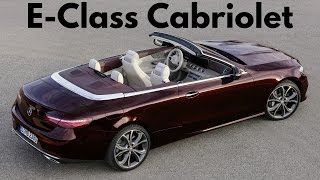 Mercedes EClass Cabriolet Avantgarde  Premiumclass Fabric Soft Top [upl. by Noned]