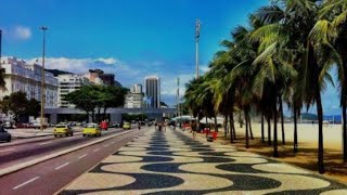 RIO DE JANEIRO  COPACABANA  AV ATLÂNTICA [upl. by Siusan]