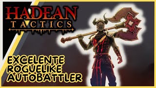 ROGUELIKE AUTOBATTLER TACTICO CON CARTAS ¡ESPECTACULAR  Hadean Tactics [upl. by Von]