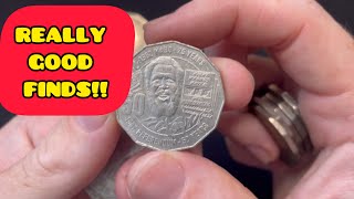 BACK WITH SOME 50 CENT COINS Aussie 50 Cent Coin Hunt [upl. by Aisha568]