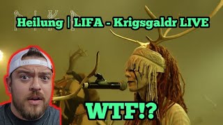 Heilung  LIFA Krigsgaldr LIVE  Reaction [upl. by Nhabois561]