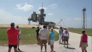 KSC UpClose The Launch Pad Tour at NASAs Kennedy Space Center [upl. by Barney699]