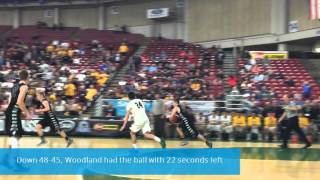 Woodland vs Wapato 2A state basketball [upl. by Byram]