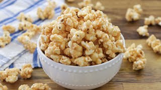 Homemade Caramel Popcorn Recipe [upl. by Eicam219]