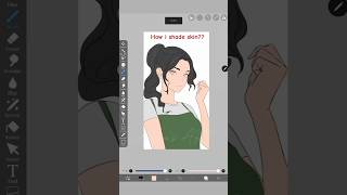 How to shade skin digitalartibispaintxtutorialibispainttutorialtutorialtrendingviralshorts [upl. by Eeliram]