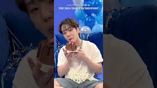 ACE OFFICIAL FANCLUB THE 3RD CHOICE MEMBERSHIP CAKE ver KIMBYEONGKWAN [upl. by Nedle]