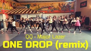 QQ  Major Lazer  ONE DROP Remix  Fit DanceZumba [upl. by Lletniuq]